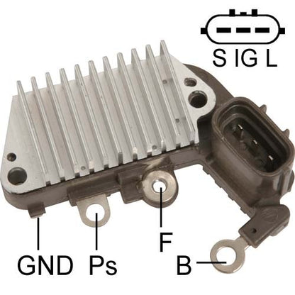 *S5* 7215 REGULADOR TOYOTA TERCEL -ALTERNADOR: DENSO IR/IF