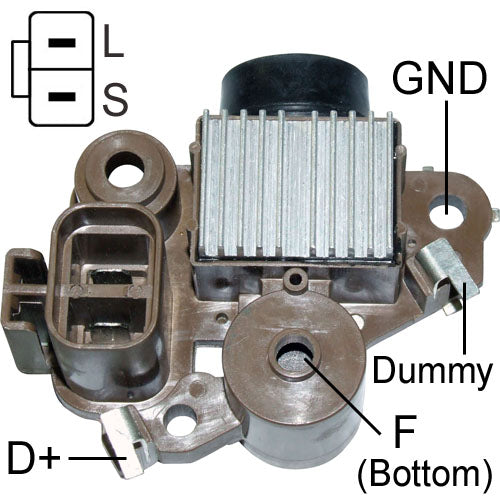 IY028 REGULADOR DE VOLTAJE MRF MANDO, HYUNDAI 12V