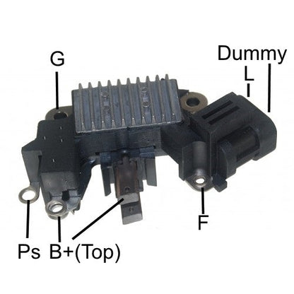 VRH2000-80BA 24V (REGITAR) REGULADOR DE VOLTAJE PARA: ALTERNADORES HITACHI; USADO EN: ISUZU NPR (1994-2001)