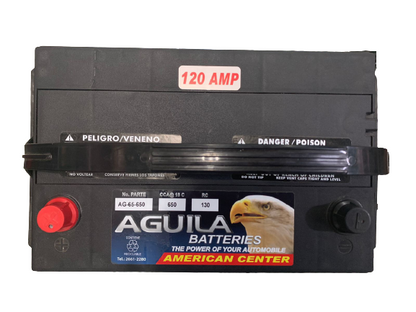 BATERIA AGUILA AG-65-650  - 120AMP