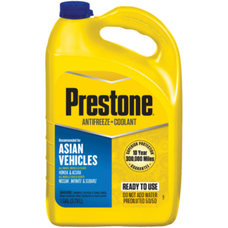 PRESTONE ANTICONGELANTE/REFRIGENTA LIQUIDO AZUL (ASIAN VEHICLES) PARA 10 AÑOS - 300,000 MILLAS