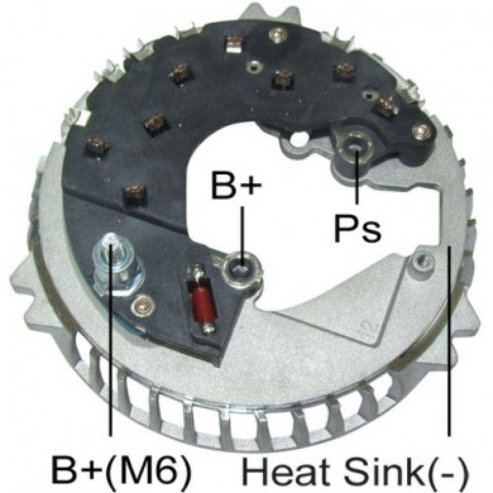 *D6* TRANSPO FR6043 / PL109 PLACA DE DIODOS PARA ALTERNADOR FORD 6G 135-140A VISTEON