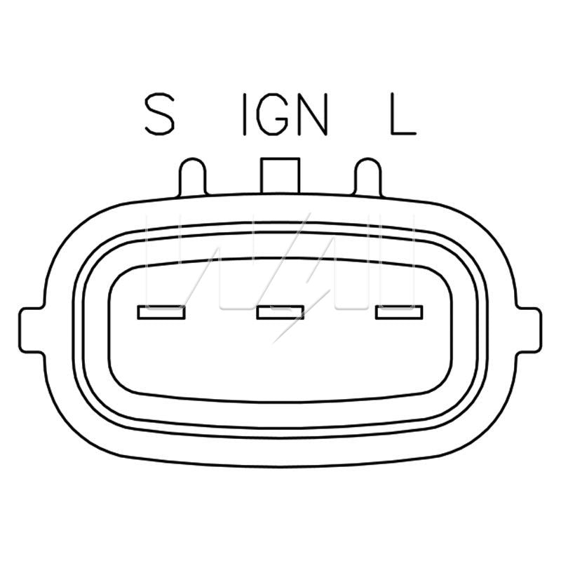 *S6* IN437 / R044 REGULADOR DE ALTERNADOR DENSO TOYOTA RUNNER T100 ,TACOMA,3 TERMINALES IR/IF 12V