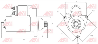 *E7* AR019 PREMIUM QUALITY MOTOR DE ARRANQUE NUEVO; REEMPLAZO PARA: DENSO; COMPATIBLE CON: FOR RANGER 2.5 DIESEL /4X4 TD, TDDi, MAZDA BT-50/B 2500 2.5 DIESEL 4WD...