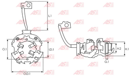 *A2* PORTACARBON NISSAN D21 2.4L, SENTRA SBH- 0733 GENUINE