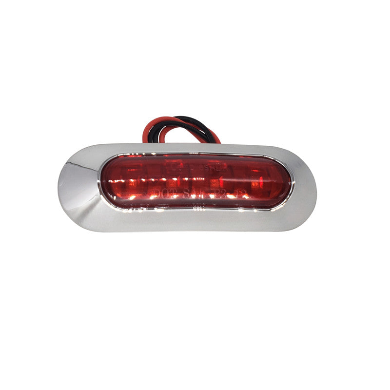 *M6*SJ3001 LUZ LATERAL 4 LED ROJA