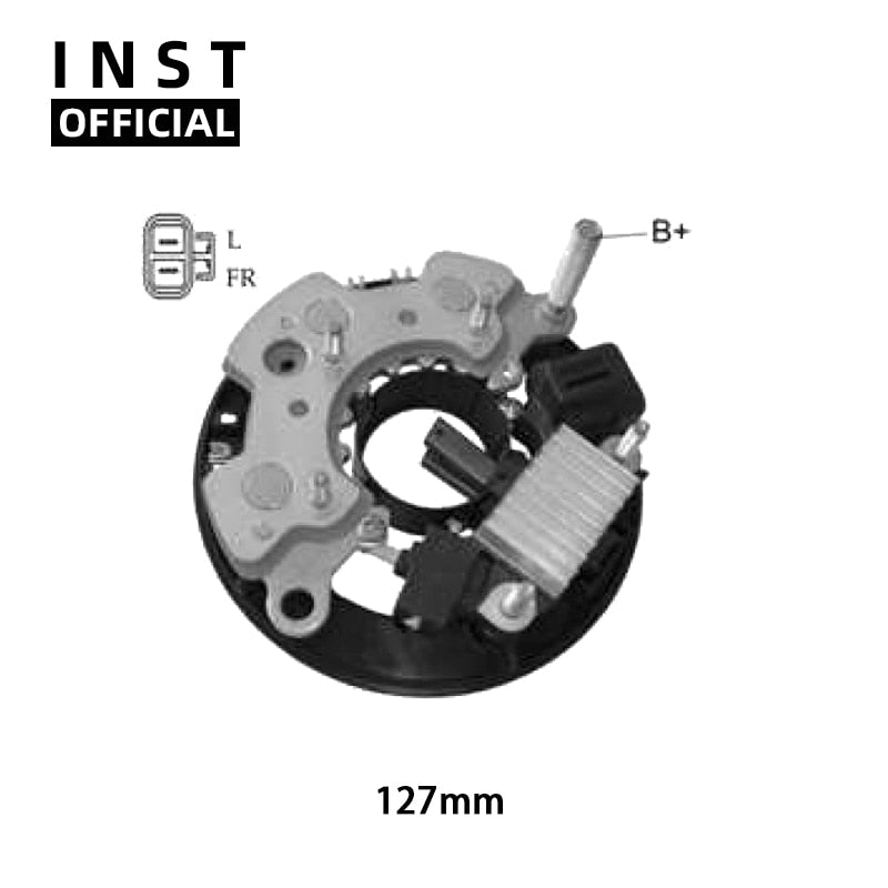 ‎PUENTE RECTIFICADOR DE ALTERNADOR IHR669+IH669 LR1100502MD 235885 333051 1205438 1205439 RH85 233485-W ALH1521BS‎