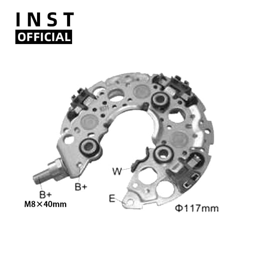 ‎PUENTE RECTIFICADOR DE ALTERNADOR NR423 13871 13868 RN-55 AEN8423AD AEN9423AD ALN0243WA ALN8243AN ALN8243ZD‎